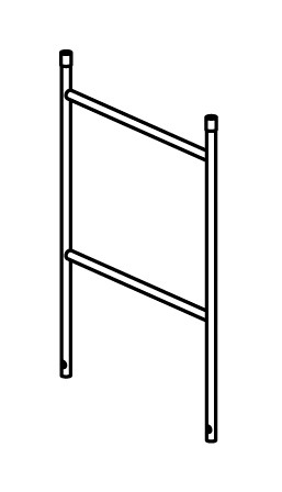 HYMER Geländerteil 1 Meter 7070123