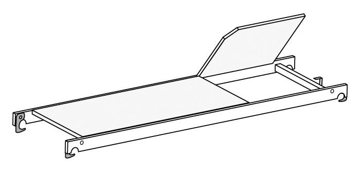 HYMER Bühne mit Durchstiegsklappe 709524