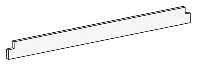 HYMER Bordbrett Längsseite 707125 / Länge: 2,03 m