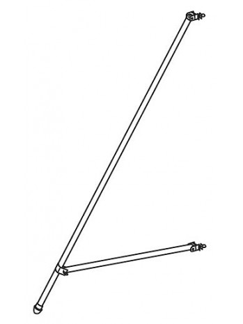 HYMER Ausleger Basisteil Länge 2,55 Meter 707035