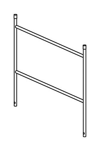 HYMER Geländerteil 1 Meter 607923