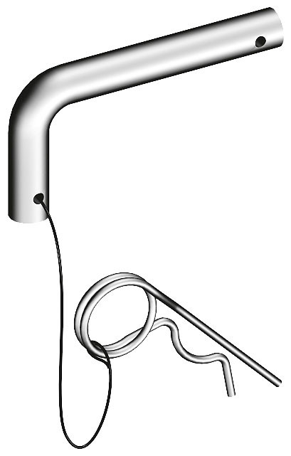 Layher Geländersicherung für Alu-Steg 600 faltbar