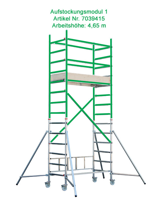 HYMER Rollgerüst Alu-Pro Concept 1. Aufstockung