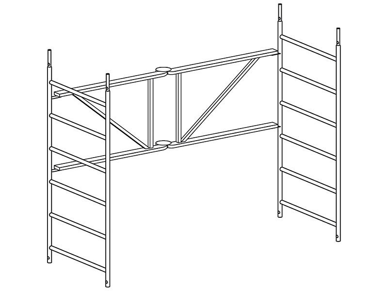HYMER Klapprahmen mit Rahmenteilen 617721