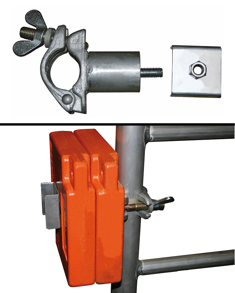 KRAUSE Vertikalrahmen-Ballasthalter für Protec-Gerüste