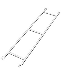 KRAUSE Geländerrahmen 2,00 m für Stabilo-Gerüste KRAUSE Geländerrahmen 2,00 m für Stabilo-Gerüste