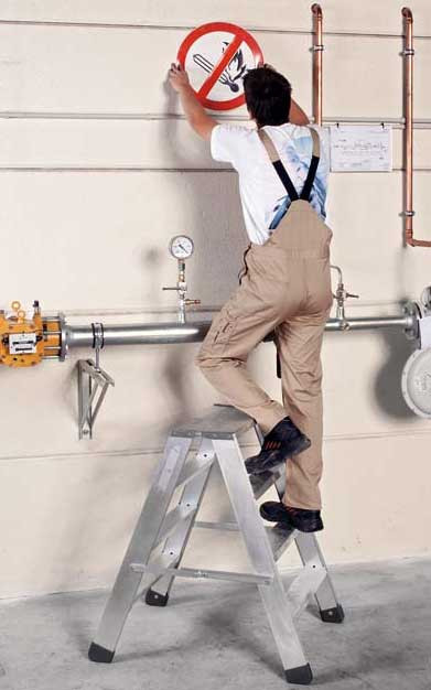 ZARGES Bockleiter Seventec