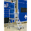 ZARGES Podesttreppe einseitig ZARGES Podesttreppe einseitig