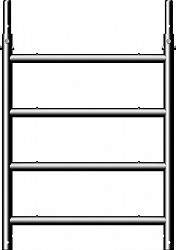 Layher Hängeleiter 75/4 1298.004 Layher Hängeleiter 75/4 1298.004