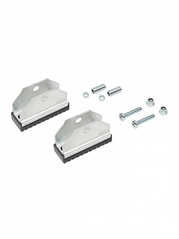 HYMER Klappfußset mit rutschsicherem Gummibelag