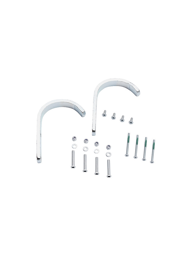 HYMER Einhängehakenset 60 mm für Sprossenleitern mit einer Leiterholmabmessung von 60 - 83 mm für Stufenleitern