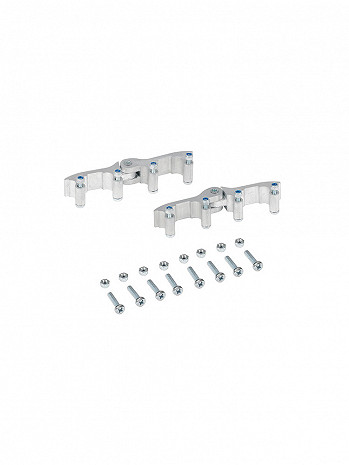 HYMER Ersatzteilset Scharniere für Sprossenstehleitern für 4023+6023 für Holmgröße 60 mm