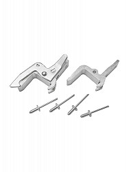 HYMER Ersatzteilset S-Haken für Schiebe- und Mehrzweckleitern für Sprossenabmessung 30x30 mm HYMER Ersatzteilset S-Haken für Schiebe- und Mehrzweckleitern für Sprossenabmessung 30x30 mm