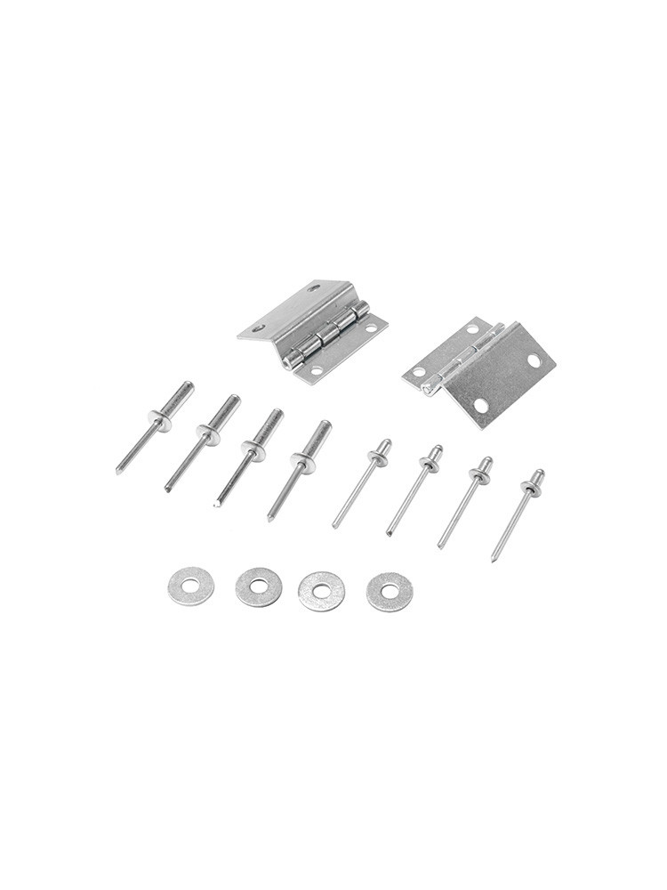 HYMER Ersatzteilset Scharniere für Durchstiegsklappen für 607124+617824+677124+627324+627624