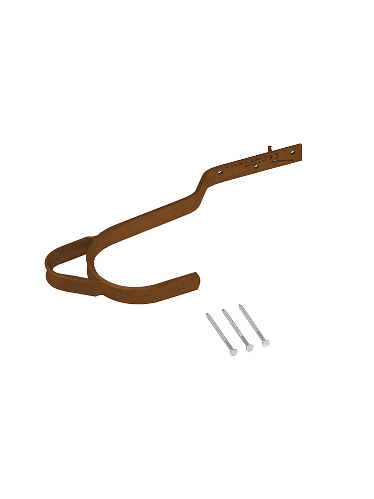 HYMER Sicherheits-Dachhaken Typ A für Ziegel und Pfannen und sonstige Bedachungen, sepiabraun