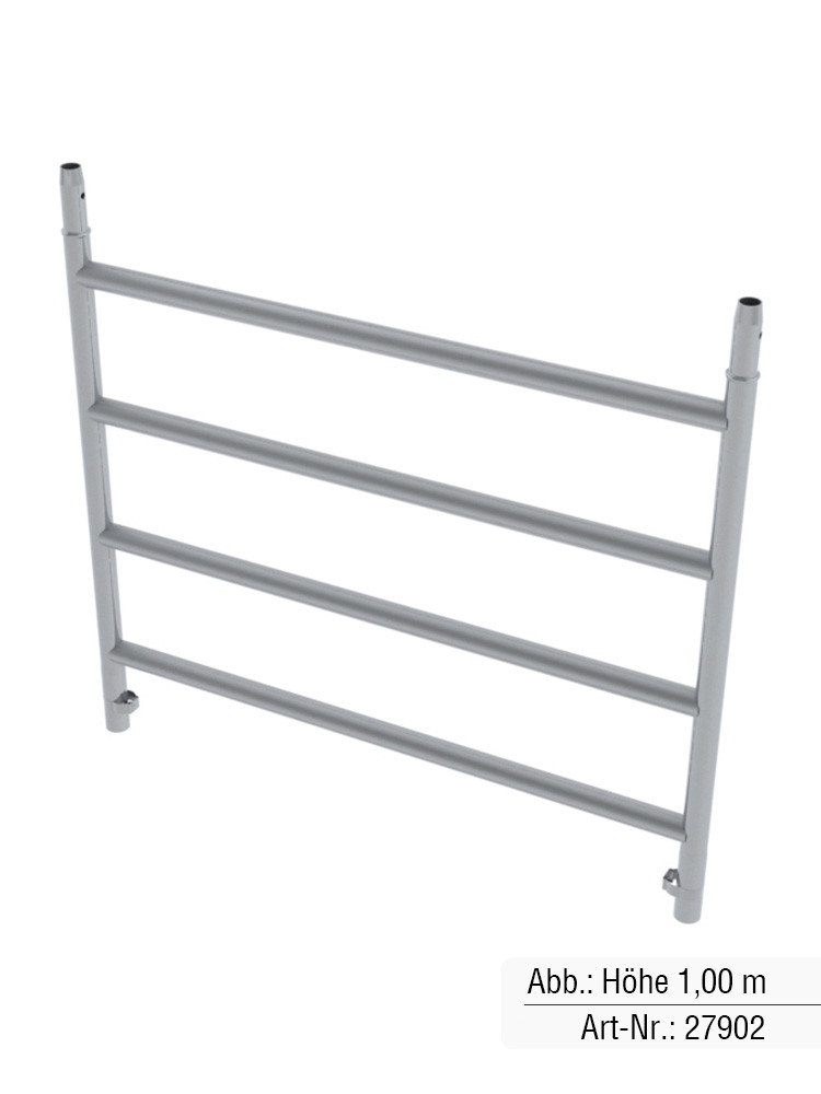 MUNK Günzburger Aufsteckrahmen Höhe 2,00 m | Passend für Gerüstbreite 1,35 m