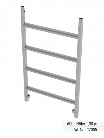 MUNK Günzburger Aufsteckrahmen Höhe 2,00 m | Passend für Gerüstbreite 0,75 m