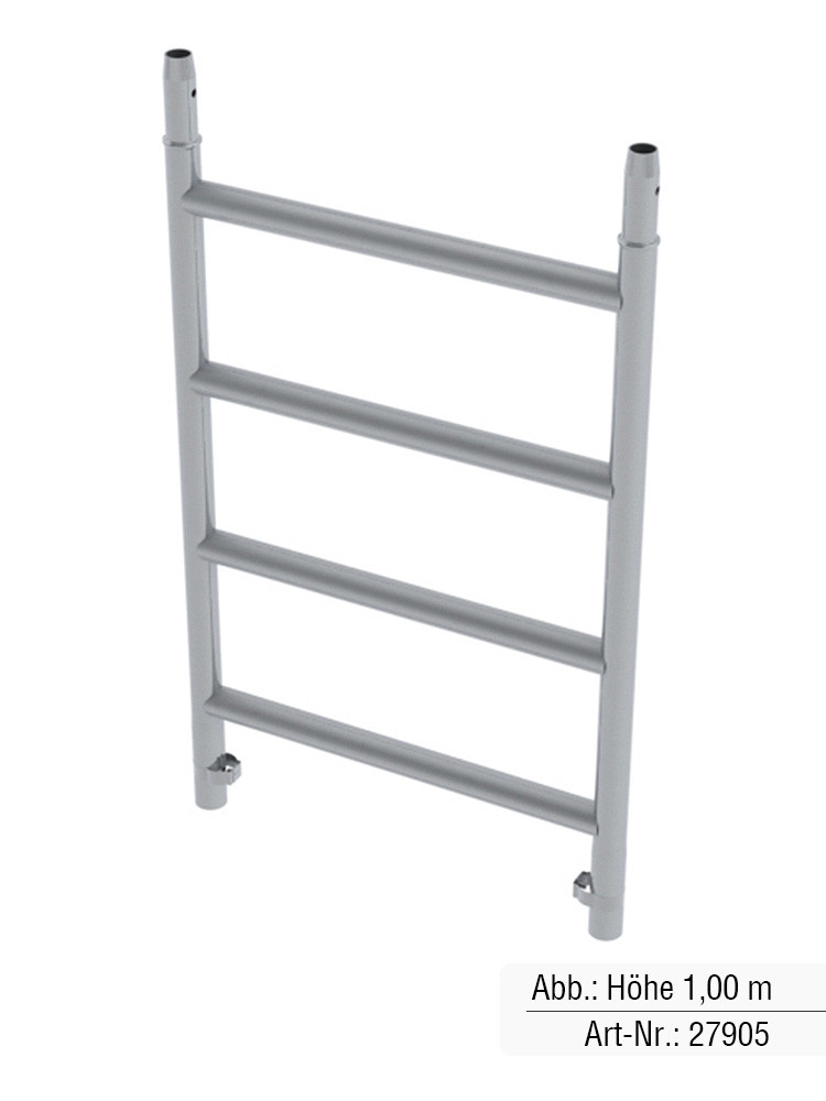 MUNK Günzburger Aufsteckrahmen Höhe 2,00 m | Passend für Gerüstbreite 0,75 m