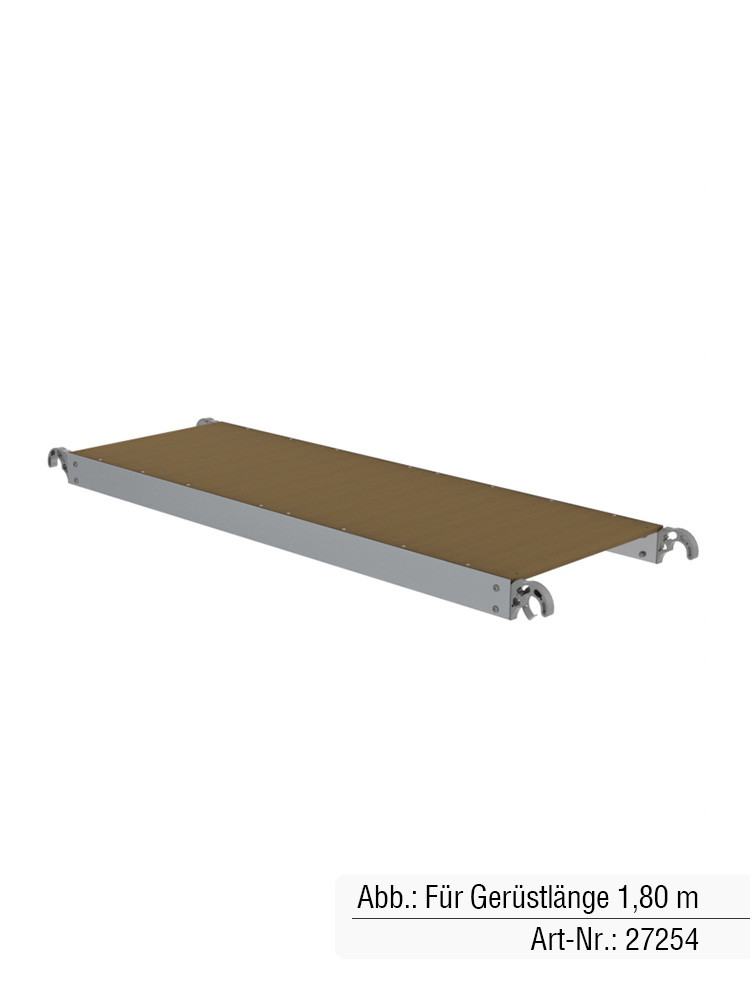 MUNK Günzburger Plattform ohne Klappe | Passend für Gerüstlänge 3,00 m