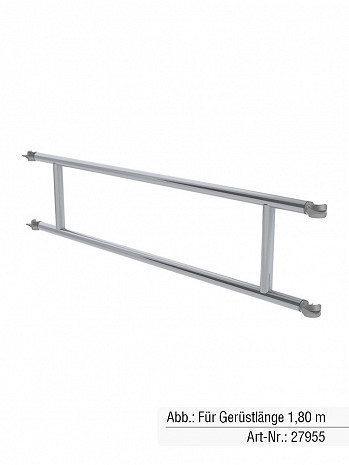 MUNK Günzburger Geländer längs | Passend für Gerüstlänge 3,00 m