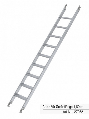 MUNK Günzburger Schrägaufstieg | Passend für Treppengerüst mit Gerüstlänge 2,45 m