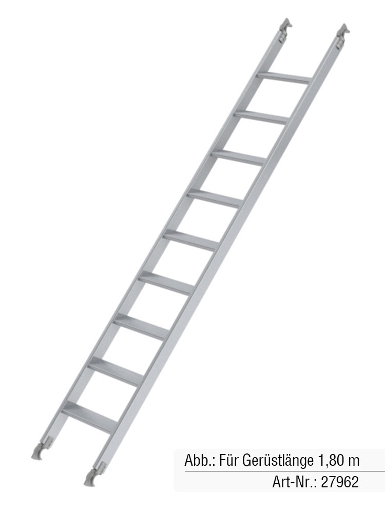 MUNK Günzburger Schrägaufstieg | Passend für Treppengerüst mit Gerüstlänge 2,45 m