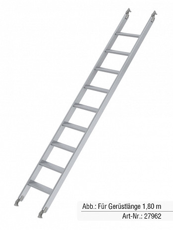 MUNK Günzburger Schrägaufstieg | Passend für Treppengerüst mit Gerüstlänge 3,00 m