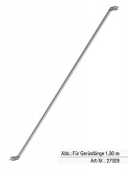 MUNK Günzburger Handlauf | Passend für Treppengerüst mit Gerüstlänge 2,45 m MUNK Günzburger Handlauf | Passend für Treppengerüst mit Gerüstlänge 2,45 m