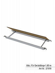 MUNK Günzburger Plattform mit Längsklappe | Passend für Gerüstlänge 2,45 m MUNK Günzburger Plattform mit Längsklappe | Passend für Gerüstlänge 2,45 m