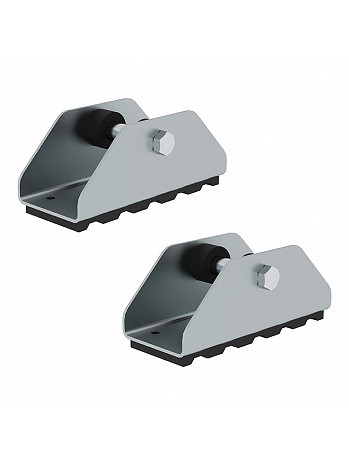 MUNK Günzburger Schwenkfuß mit Gummiauflage