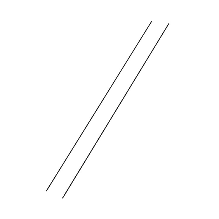 Kunststoff-Auflage für Länge 1,96 m