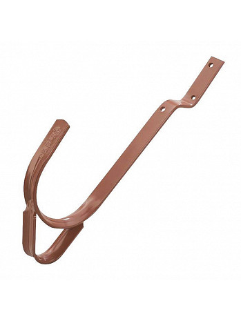 MUNK Günzburger Dachhaken für Biberziegel - Rotbraun pulverbeschichtet