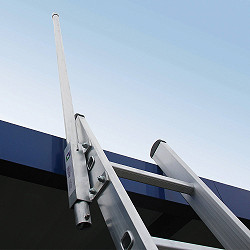 MUNK Günzburger Ausstiegsholm einschiebbar für Anlegeleitern - Anbau schräg links MUNK Günzburger Ausstiegsholm einschiebbar für Anlegeleitern - Anbau schräg links