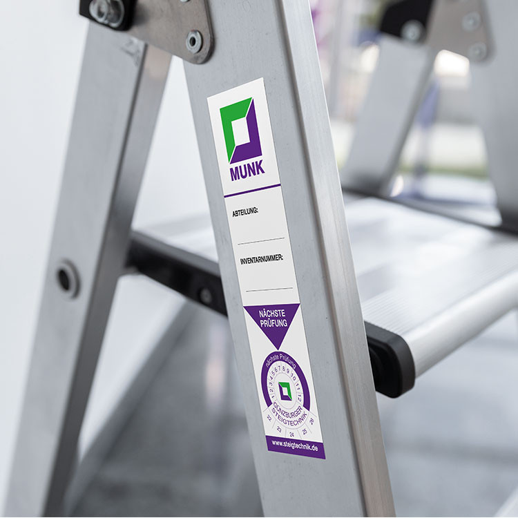 MUNK Günzburger Inventaraufkleber - 20 Stück