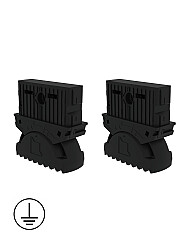 MUNK Günzburger nivello®-Innenschuh elektrisch ableitfähig | Holmabmessung: 73x25 mm | 2er-Set MUNK Günzburger nivello®-Innenschuh elektrisch ableitfähig | Holmabmessung: 73x25 mm | 2er-Set