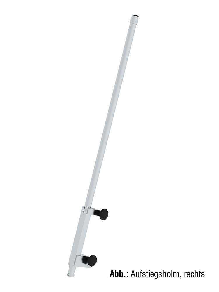 MUNK Günzburger Ausstiegsholm steckbar und einschiebbar - Anbau links
