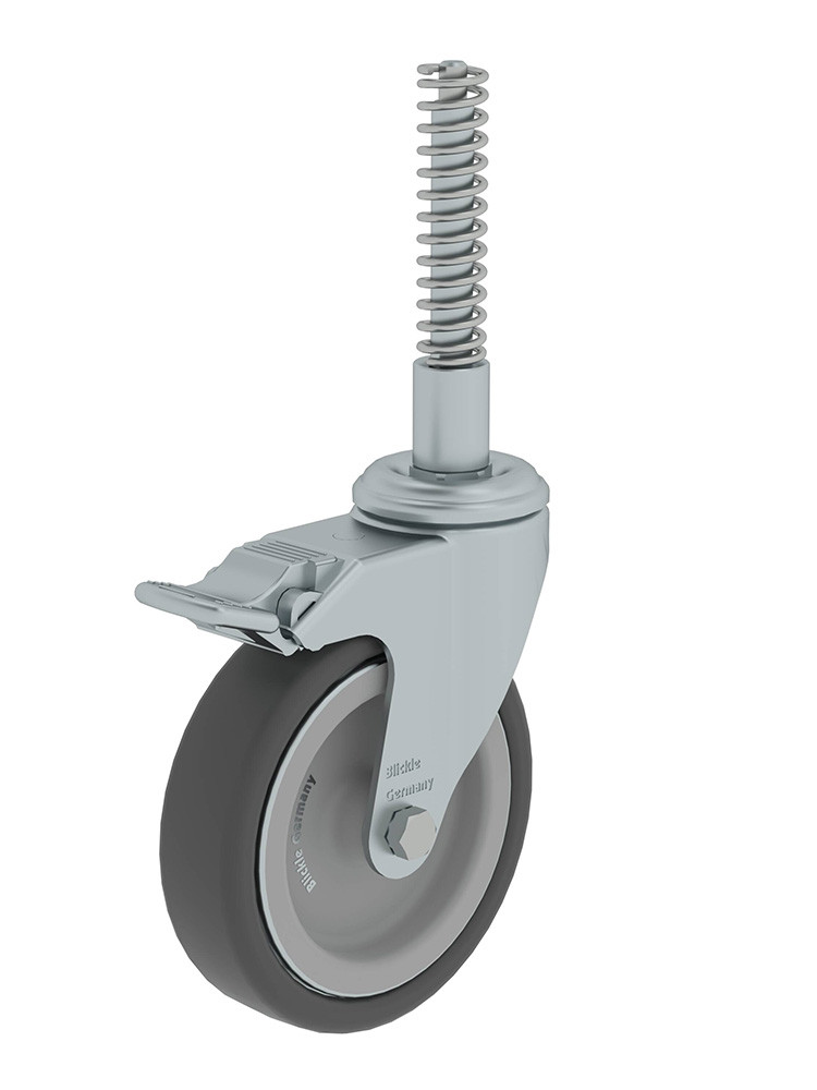 MUNK Günzburger Federrolle mit Feststeller | Passend für Podesttreppen