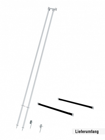 MUNK Günzburger Obstbaumstützen | Passend für MUNK Günzburger Anlegeleiter 10010 und Schiebeleiter 20210