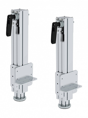 MUNK Günzburger Spindelwinden für Tankwagenleiter | 2er-Set