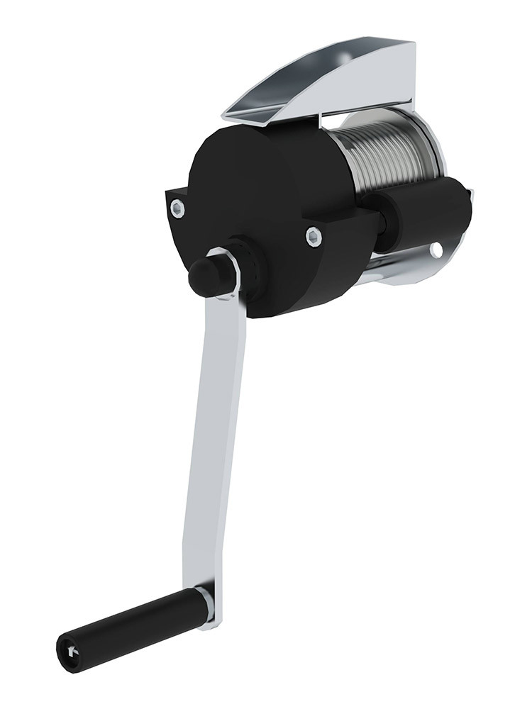 MUNK Günzburger Seilwinde, Zwangsführung Bremse für Tankwagenleiter