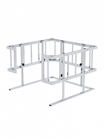 MUNK Günzburger Schutzkorb mit absenkbarer Fußleiste für Tankwagenleiter