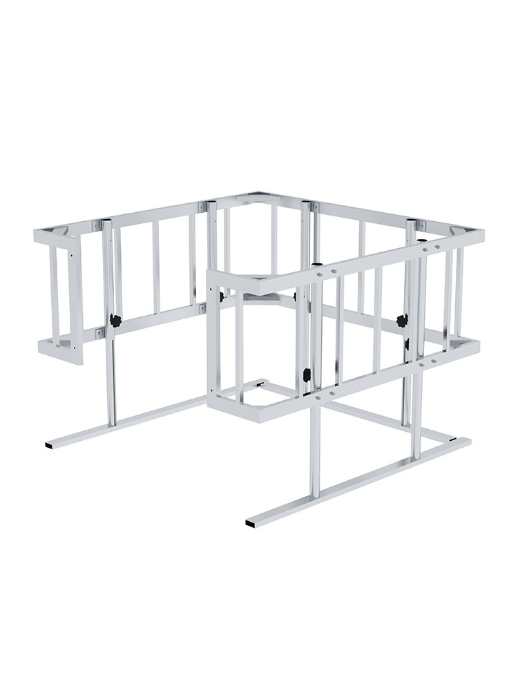 MUNK Günzburger Schutzkorb mit absenkbarer Fußleiste für Tankwagenleiter