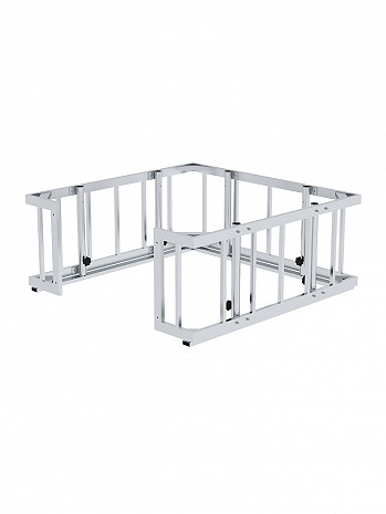 MUNK Günzburger Schutzkorb mit absenkbarer Fußleiste für Tankwagenleiter