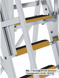 MUNK Günzburger Trittauflage R13 für Stufen-Tankwagenleiter MUNK Günzburger Trittauflage R13 für Stufen-Tankwagenleiter