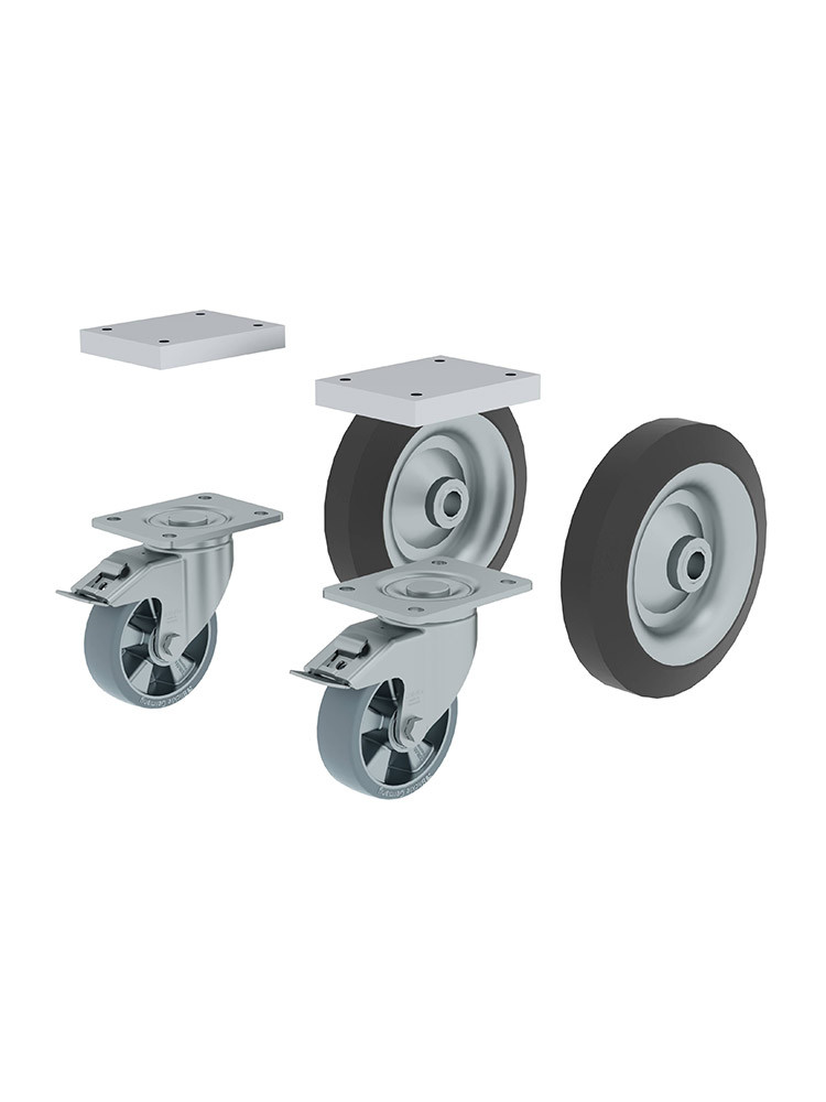 MUNK Günzburger Rollensatz elektrisch ableitend für Tankwagenleiter