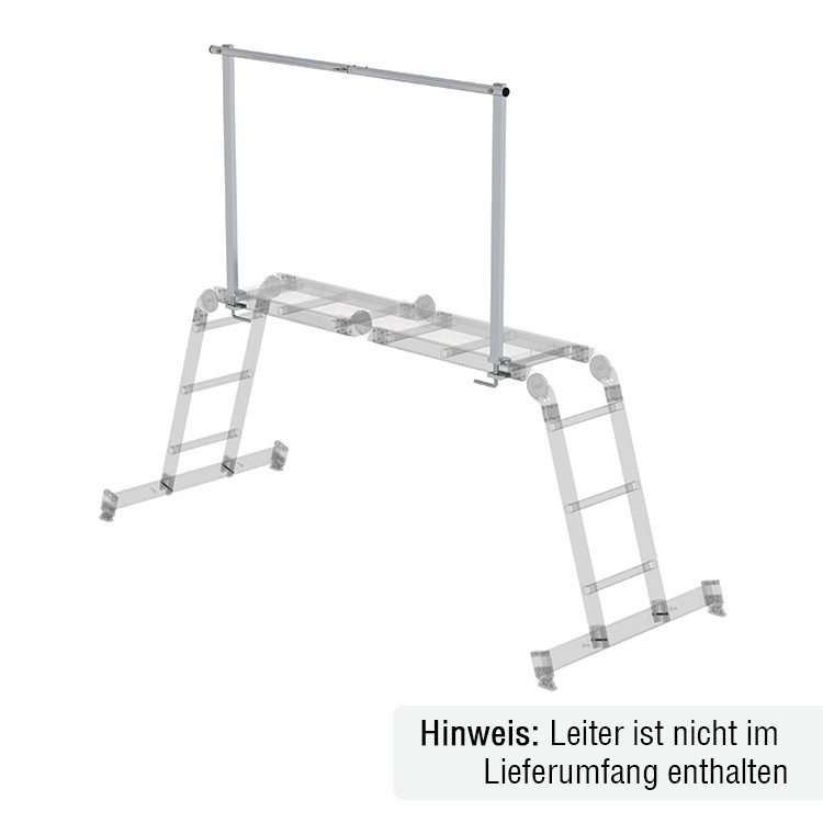 MUNK Günzburger Aluminium-Geländer für Gelenkleiter
