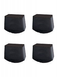 MUNK Günzburger Außenschuhe-Set (4 Stück) | Passend für Stufen-Stehleiter aus Holz MUNK Günzburger Außenschuhe-Set (4 Stück) | Passend für Stufen-Stehleiter aus Holz