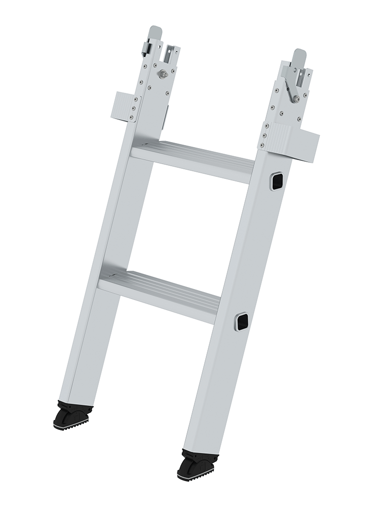 MUNK Günzburger Stufen-Anlegeleiter LKW-Erweiterung: Einsteckteil mit 2 Stufen