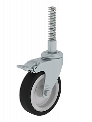 MUNK Günzburger Federrolle, elektrisch leitfähig mit Feststeller | Passend für Podesttreppen MUNK Günzburger Federrolle, elektrisch leitfähig mit Feststeller | Passend für Podesttreppen