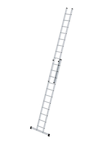 MUNK Günzburger Schiebeleiter mit Traverse / 2x11 Sprossen